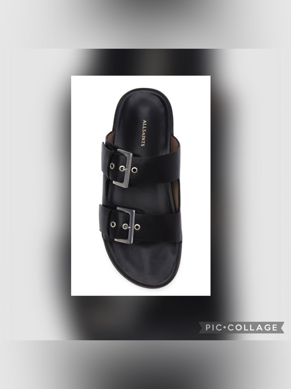 AllSaints Mia Leather Sandals NWOB